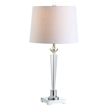 Foster 28.25" Crystal LED Table Lamp - JONATHAN Y